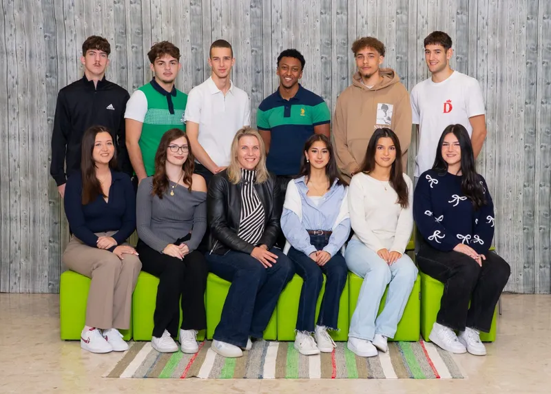 Klassenfoto der 3AS, Schuljahr 2025/26
