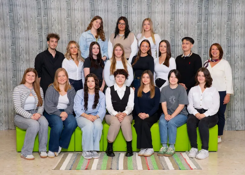 Klassenfoto der 4AK, Schuljahr 2025/26